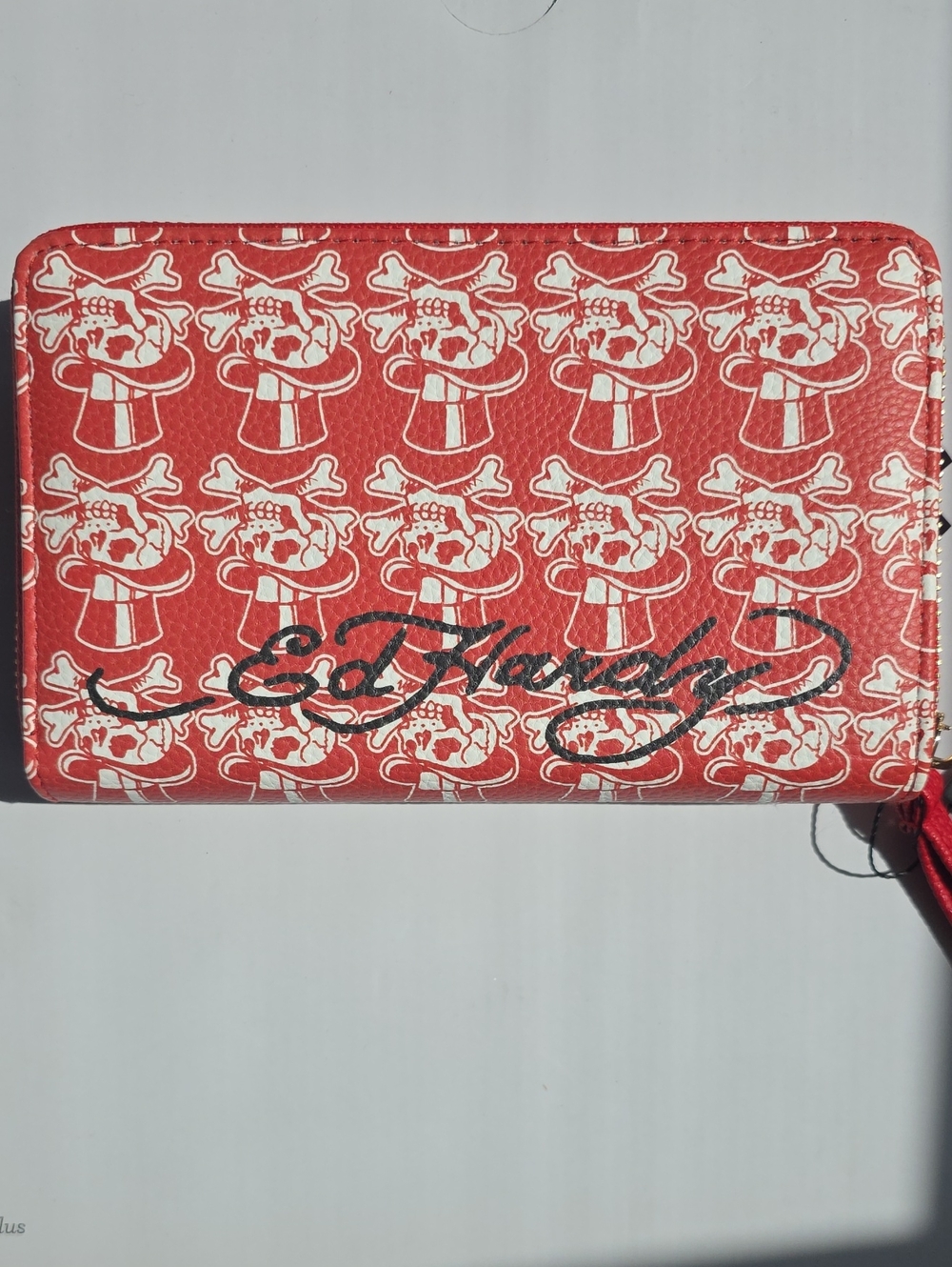 ✨️RESERVED✨️ED HARDY TATTOO GRAFITTI PRINT TIGER WRISTLET WALLET NWT - Picture 7 of 8